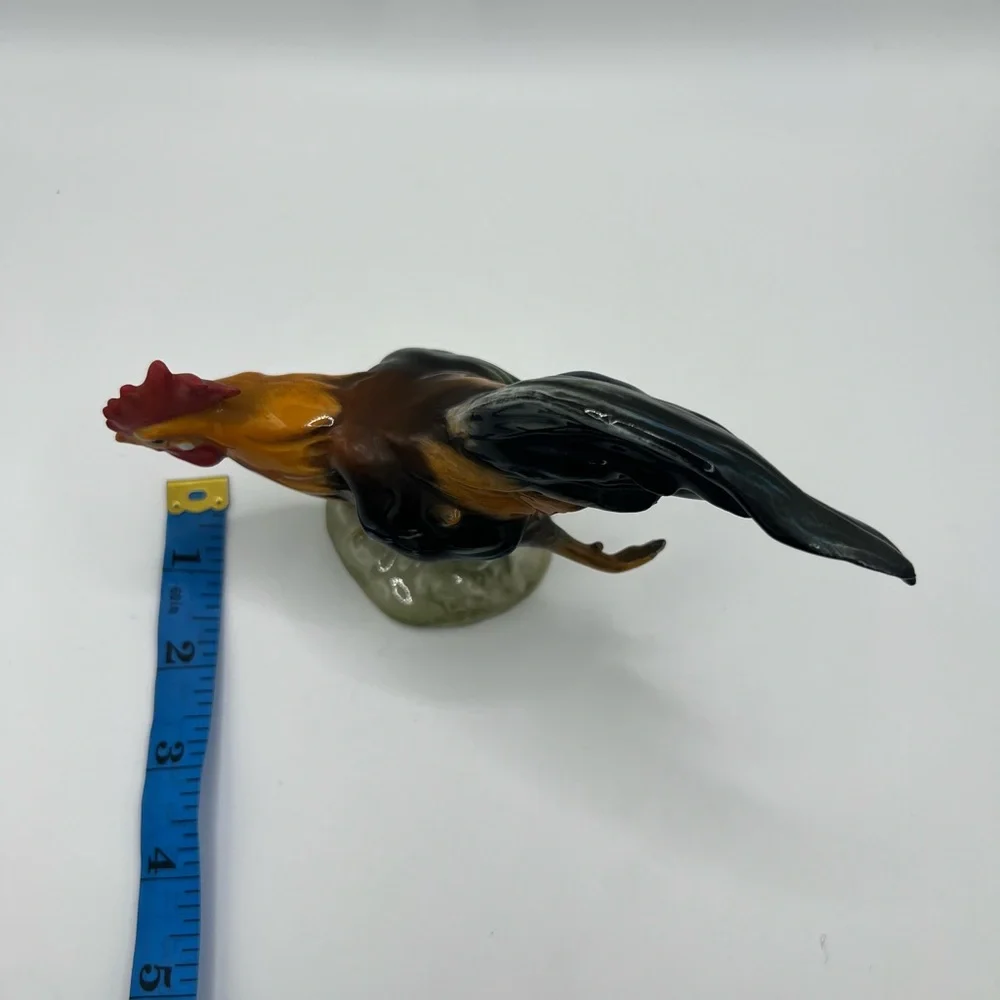 Goebel Hummel CV60 Running Haushahn Rooster Chicken Vintage Collectible Figurine